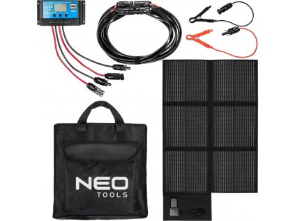 497730 prenosny solarni panel 120w 18v neo tools 90 141