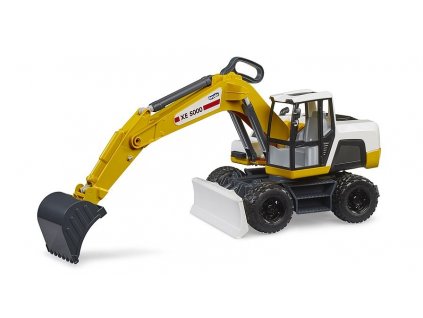 486945 xe 5000 excavator with wheel grader without license