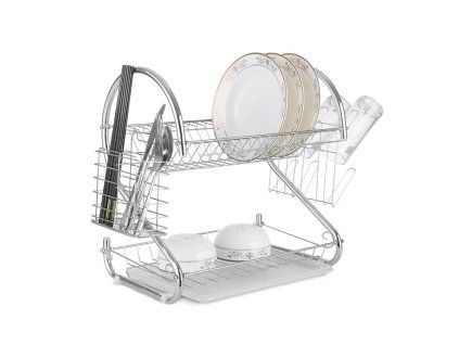 Sušička riadu 38 cm MAESTRO MR-1025-38 Strieborná