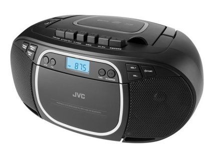 JVC RC-E451B CD prehrávač Prenosný CD prehrávač Čierna