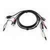 480891 aten 2l 7d02uh kvm kabel cerna 1 8 m