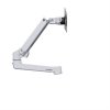 528162 ergotron extension and collar kit for lx dual stacking arm white