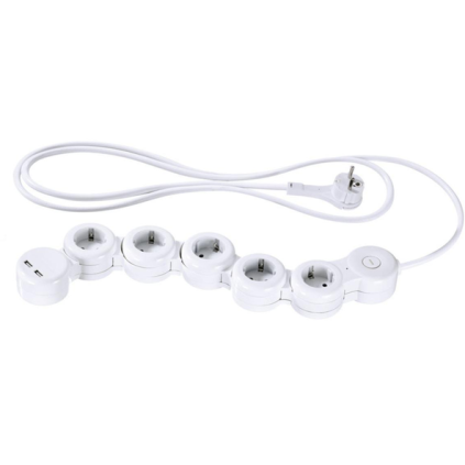 SilverCrest prodlužovací kabel s 2x USB