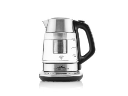 Rychlovarná konvice ETA Crystela Premium 9153 90000, nerez/sklo