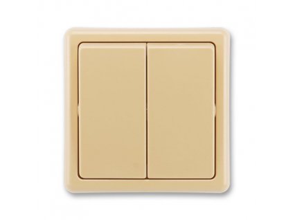 spínač č. 5 3553-05289 D2 béžový CLASSIC