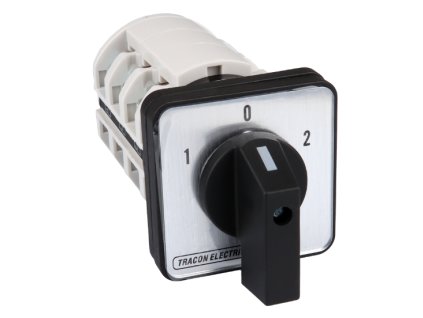 přepínač vačkový TKV-206/3 1-0-2 20A 5,5kW IP42