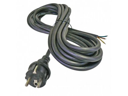 kabel FLEXO 3x1/3m černá guma S03130