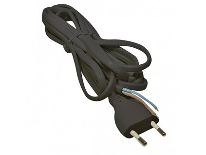 kabel FLEXO 2x0,75/2m černá