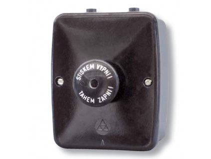spínač stiskací 16A IP43 35303-71 nástěnný