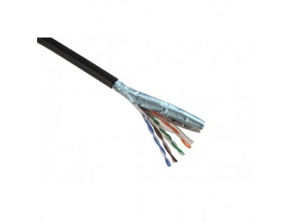 kabel FTP Cat.5e PE drát venkovní SOLARIX SXKD-5E-FTP-PE