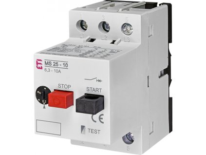 spouštěč motoru MS25-10 6,3A-10,0A ETI 004600100