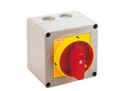 spínač vačkový GX3210P25 ZAP-VYP 32A 3P IP65 LOVATO