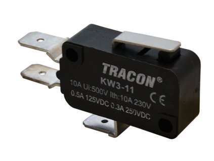 mikrospínač KW3-11 1xCO 16(4)A/250V IP00 TRACON