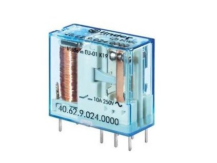 relé 44.62.9.024.0000 DIN/PS 2P/10A 24V DC