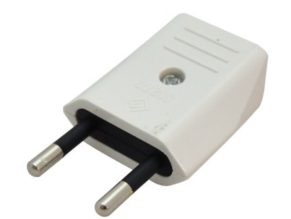 vidlice plochá 1xEURO, 250V, 10A