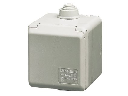 Zásuvka vestavná 32A 4P 400V IP44 CEPEX Mennekes 41328