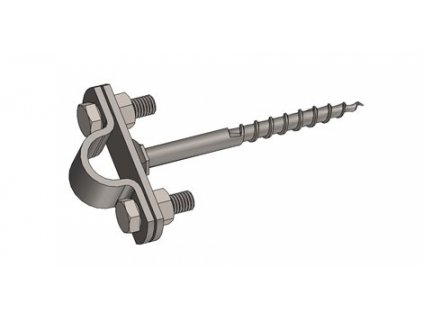 držák trubky ochranné DOTb-vrut 200 FeZn