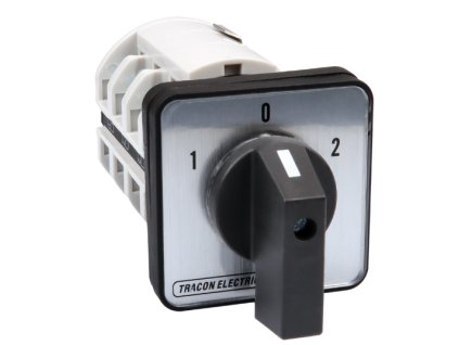 přepínač reverzační vačkový TKM-20/N 1-0-2 20A 5,5kW IP42