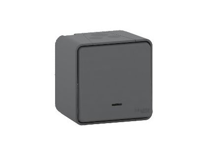 spínač č. 1/0 So MUR35026 IP55 Antracit MUREVA STYL