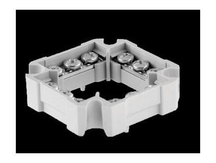 svorkovnice do krabic KUP68, LZ 4x4mm, věneček