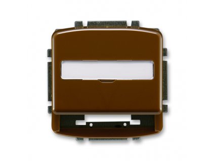 kryt zásuvky komunikační 5014A-A100 H hnědá TANGO