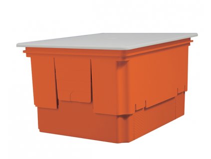 krabice do zateplení se šroubovacím víkem