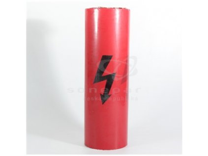 folie výstražná s bleskem 33cm 100m