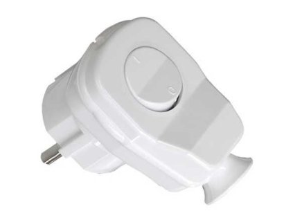 vidlice 230V úhlová s vypínačem l149a