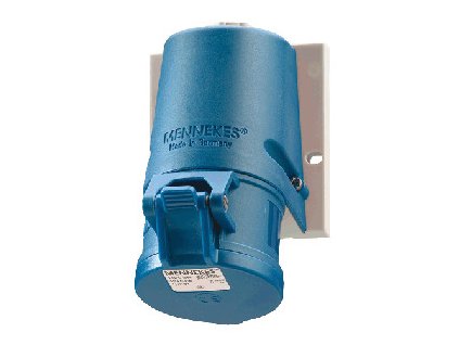 zásuvka nástěnná 16A 3P 230V IP44 Mennekes 27001