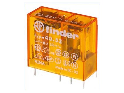 relé 40.52.8.012.0000 DIN/PS, 2P/8A, 12V AC