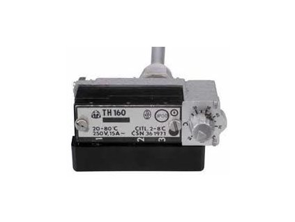termostat TH 160.2 - T = 20-80 °C, L = 315 MM, 3 svorky skryté
