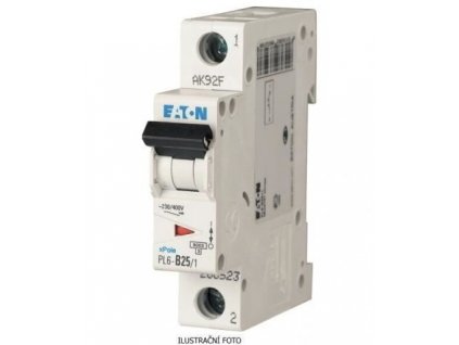 jistič PL6-25C/1 EATON 6kA 286535