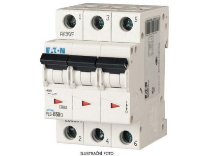 jistič PL6-50C/3 EATON 6kA 286606