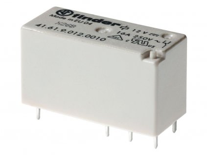 relé 41.61.9.012.0010 12V DC 16A/250V AC 1P rastr 5mm