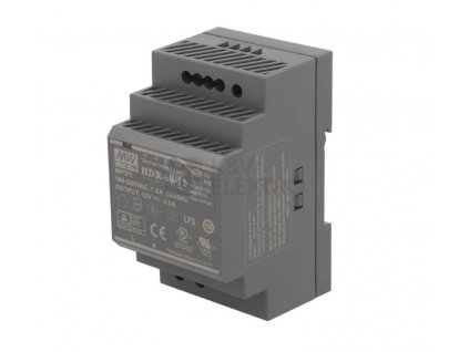 spinany napajeci zdroj mean well hdr 60 12 54w 12vdc p 1581797