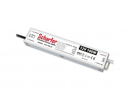 63 sch 100 12 scharfer napajeci zdroj pro led 12v 100w