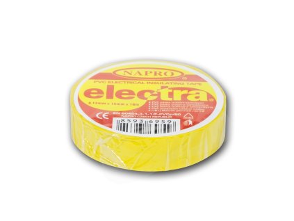 páska PVC 0,13mmX15mmX10m žlutá