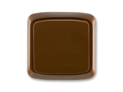 spínač č. 7 3558A-07940 H hnědý IP44 TANGO