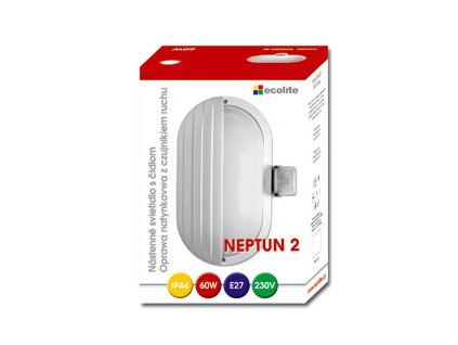 svítidlo NEPTUN E27/60W WHST69- CR IP44 nástěnné