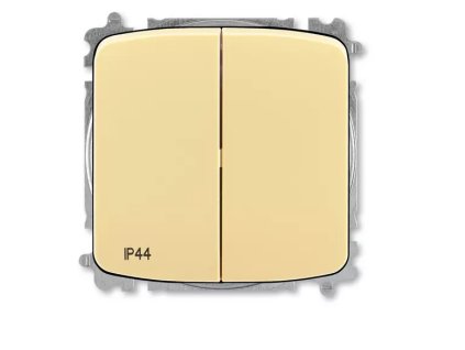 spínač č. 5 3559A-A05940 D běžový IP44 TANGO