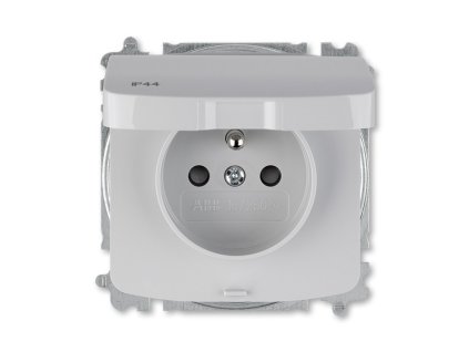 zásuvka 1-násobná IP44 6619A-A06997 S šedá TANGO