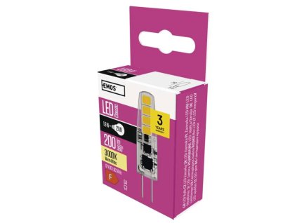 žárovka LED G4 1,9W Classic WW ZQ8620
