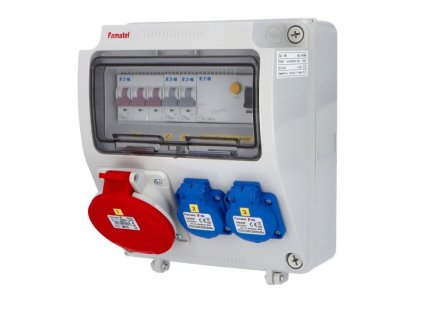 skříň zásuvková ZSF20001000.1/3957 2x230V/16A 1x400V/32A/5P IP44