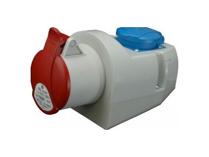 zásuvka nástěnná 32A 4P 400V+230V IP44 SEZ IZVZ 3243