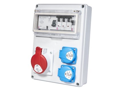 skříň zásuvková EDS8 B001105413 2x230V/16A 1x400V/32A/5P IP44