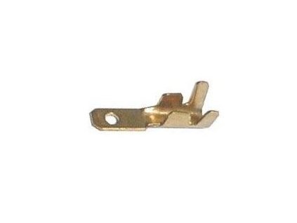 konektor 2,8mm neizolovaný, kabel do 1mm2 Faston
