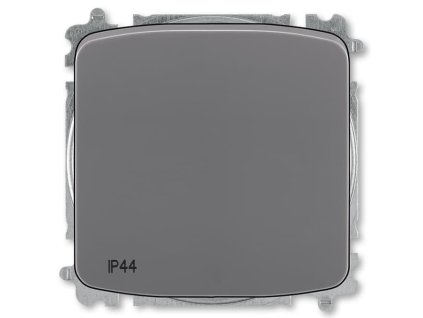 spínač č. 7 3559A-A07940 S2 kouřový šedý IP44 TANGO