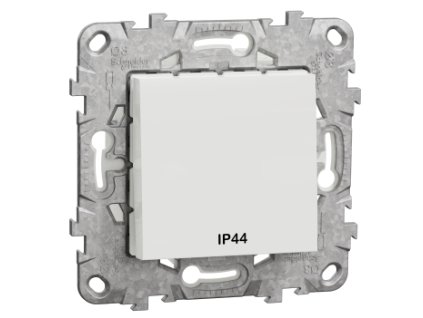 spínač č. 6 NU528218 bílý IP44 UNICA