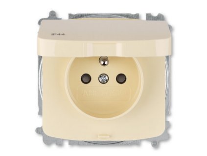zásuvka 1-násobná IP44 6619A-A06997 C slonová kost TANGO