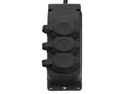 zásuvka 3-násobná 2P+Z IP44 751178 DAMIJA